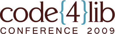 Code4Lib Conference 2009 Logo